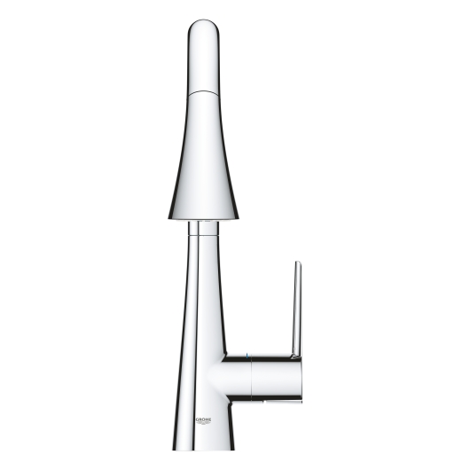 Змішувач для кухні з висувним виливом Grohe Zedra (32294002), зображення 10