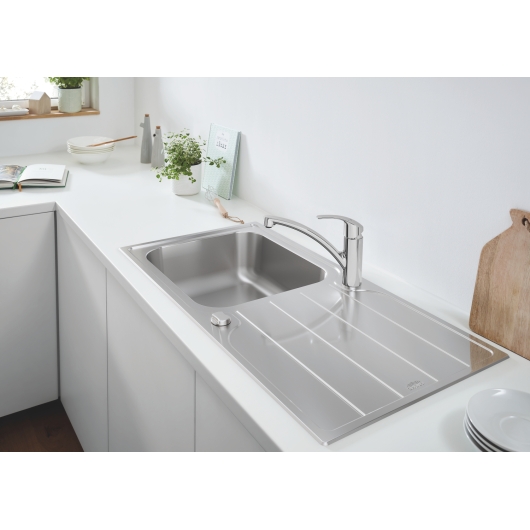 Мийка для кухні із нержавіючої сталі Grohe K500 (31563SD1), изображение 2