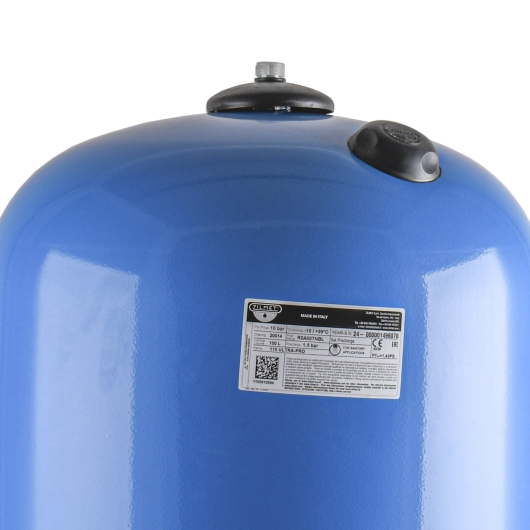 Гидроаккумулятор  100л ZILMET ultra-pro 10bar ВЕРТИКАЛЬНЫЙ ( 1100010004 ), изображение 4