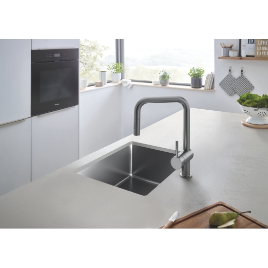 Мийка для кухні із нержавіючої сталі Grohe K700U (31574AL0), изображение 7