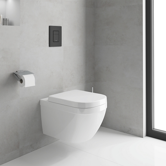 Панель змиву для унітазу Grohe Skate Cosmopolitan (чорний матовий) (38732KF0), изображение 7