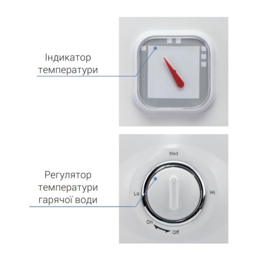 Водонагрівач електричний Thermo Alliance 50 л SLIM вертикальний, мокрий ТЕН 1,5 кВт D50V15Q1, изображение 7