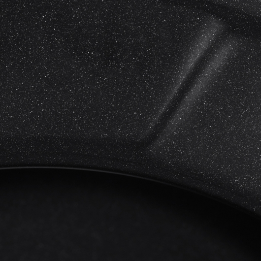 Мийка кухонна Haiba HB8301-G226 Black 490x180 (HB0971), изображение 3