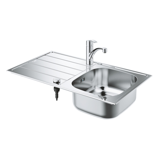 Комплект кухонної мийки і змішувача Grohe K200 (31565SD1), изображение 2