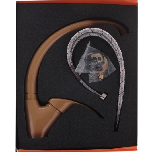 Змішувач для кухні Haiba Mars 011 коричневий (HB0262), изображение 2