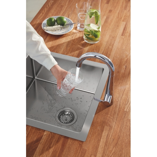 Мийка для кухні із нержавіючої сталі Grohe K700 (31578SD1), изображение 5