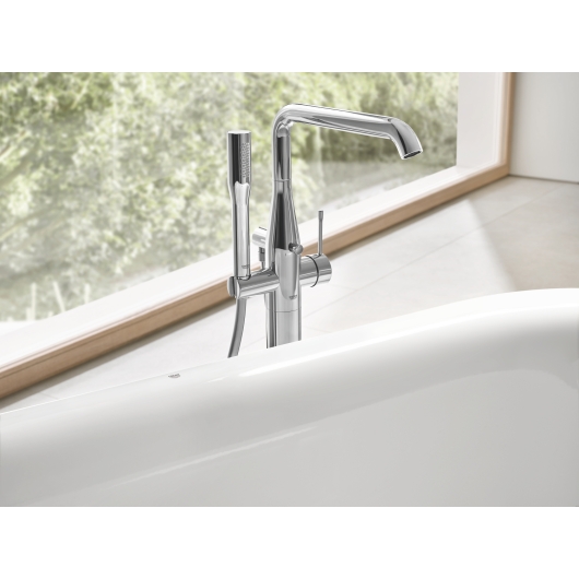 Підлоговий змішувач для ванни Grohe Essence New (23491001), изображение 2