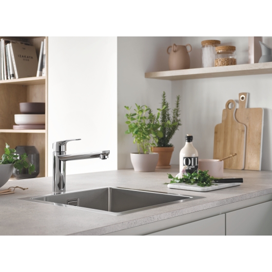 Мийка для кухні із нержавіючої сталі Grohe K700 (31578SD1), изображение 4
