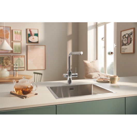 Змішувач для кухні для подачі технічної і фільтрованої води Grohe Blue Pure Minta (30590000), изображение 4