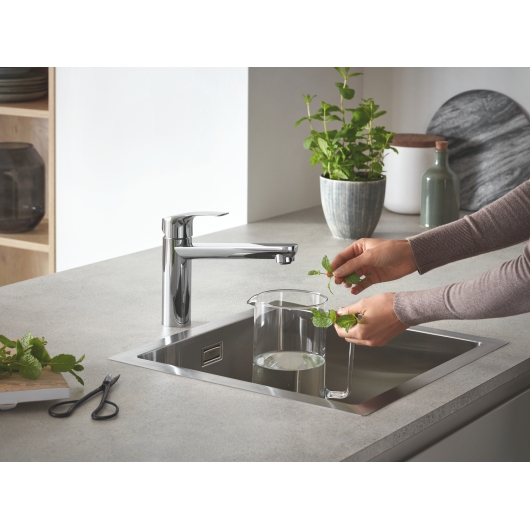 Мийка для кухні із нержавіючої сталі Grohe K700 (31578SD1), изображение 6
