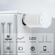 ZigBee Беспроводной програмируемый сервопривод для термостатического крана (Белый матовый) ZTRV-BY-100(W), изображение 4