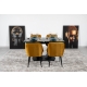 Стіл ЛУАРА 140(200)*80*76 Laminam Verde Alpi Lucidato (5mm), изображение 2