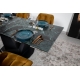 Стіл ЛУАРА 140(200)*80*76 Laminam Verde Alpi Lucidato (5mm), изображение 4