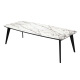 Стіл DETROIT 240х100х76 Laminam Invisible white (5mm), изображение 2