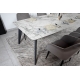 Стіл DETROIT 240х100х76 Laminam Invisible white (5mm), изображение 6