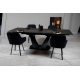 Стіл ЛУАРА 140(200)*80*76 Laminam Naturali Noir Desir (3mm), изображение 4