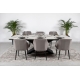 Стіл BELFORT 240х100х76 Laminam Bianco Statuario Venato (5mm), изображение 8