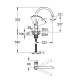 Смеситель для кухни GROHE BAUCLASSIC NEW (31234001), изображение 3