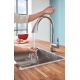 Мийка для кухні із нержавіючої сталі Grohe K700 (31726SD0), изображение 2