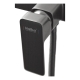 Змішувач для душу Haiba Kubus 003 Graphite (HB4004), изображение 4