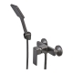 Змішувач для душу Haiba Kubus 003 Graphite (HB4004), изображение 2