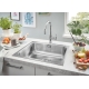 Мийка для кухні із нержавіючої сталі Grohe K200 (31719SD0), изображение 4