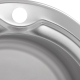 Мийка кухонна ZERIX Z510-08-180E (satin) (ZX1586), изображение 3