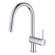 Змішувач для кухні з висувним виливом Grohe Minta (32321002), изображение 2