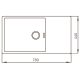 Мийка Mixxus MX7844-200x1.2-PVD-Black (MX0561), изображение 2