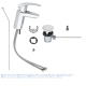 Змішувач для раковини S-розміру Grohe Eurosmart (33265002), изображение 2
