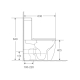 Унітаз-компакт Mixxus Premium Ellipse-0401-T1 630x390x840mm, система змиву TORNADO 1.0 (MP6467), изображение 5