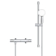 Термостат для душу Grohe Grohtherm 500 з душовим гарнітуром (34796001), изображение 4