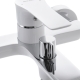 Змішувач для ванни з коротким виливом Mixxus Premium Eva 009 Euro Білий (MI5811), изображение 3