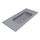 Умывальник DELLA 1000 MIRASTONE GRAY Miraggio