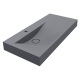 Умывальник VIOLA 1000 L MIRASTONE GRAY Miraggio