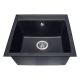 Кухонная мойка BODRUM 510 black shine Miraggio, изображение 4