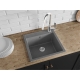 Кухонная мойка BODRUM 510 gray Miraggio, изображение 6
