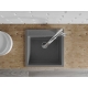 Кухонная мойка BODRUM 510 gray Miraggio, изображение 5