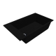 Кухонная мойка LAGOON 760 black shine Miraggio, изображение 5