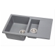 Кухонная мойка LAPAS gray Miraggio, изображение 3