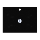 Умывальник JESSEL 600 MIRASTONE BLACK SHINE Miraggio, изображение 3