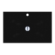 Умывальник JESSEL 700 MIRASTONE BLACK SHINE Miraggio, изображение 3
