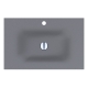 Умывальник JESSEL 700 MIRASTONE GRAY Miraggio, изображение 4