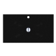 Умывальник JESSEL 800 MIRASTONE BLACK SHINE Miraggio, изображение 3