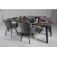 Стіл DETROIT 240х100х76 Laminam Emperador Extra (3mm)