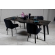 Стіл DETROIT 260х120х76 Laminam Naturali Noir Desir (5mm)