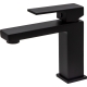 Смеситель для раковины ITALY 01 black matte