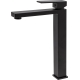 Смеситель для раковины ITALY 02 black matte высокий