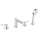 Змішувач на борт ванни на 4 отвори Grohe BauLoop (2511900A)