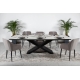 Стіл BELFORT 240х100х76 Laminam Bianco Statuario Venato (5mm)